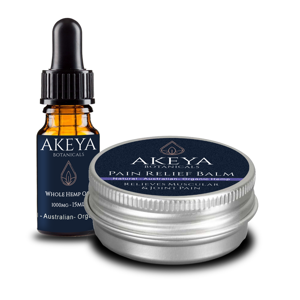 Calming Botanical Drops & Pain Relief Pack