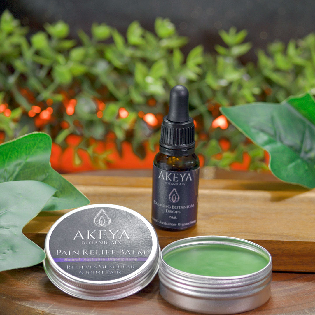 Calming Botanical Drops & Pain Relief Pack